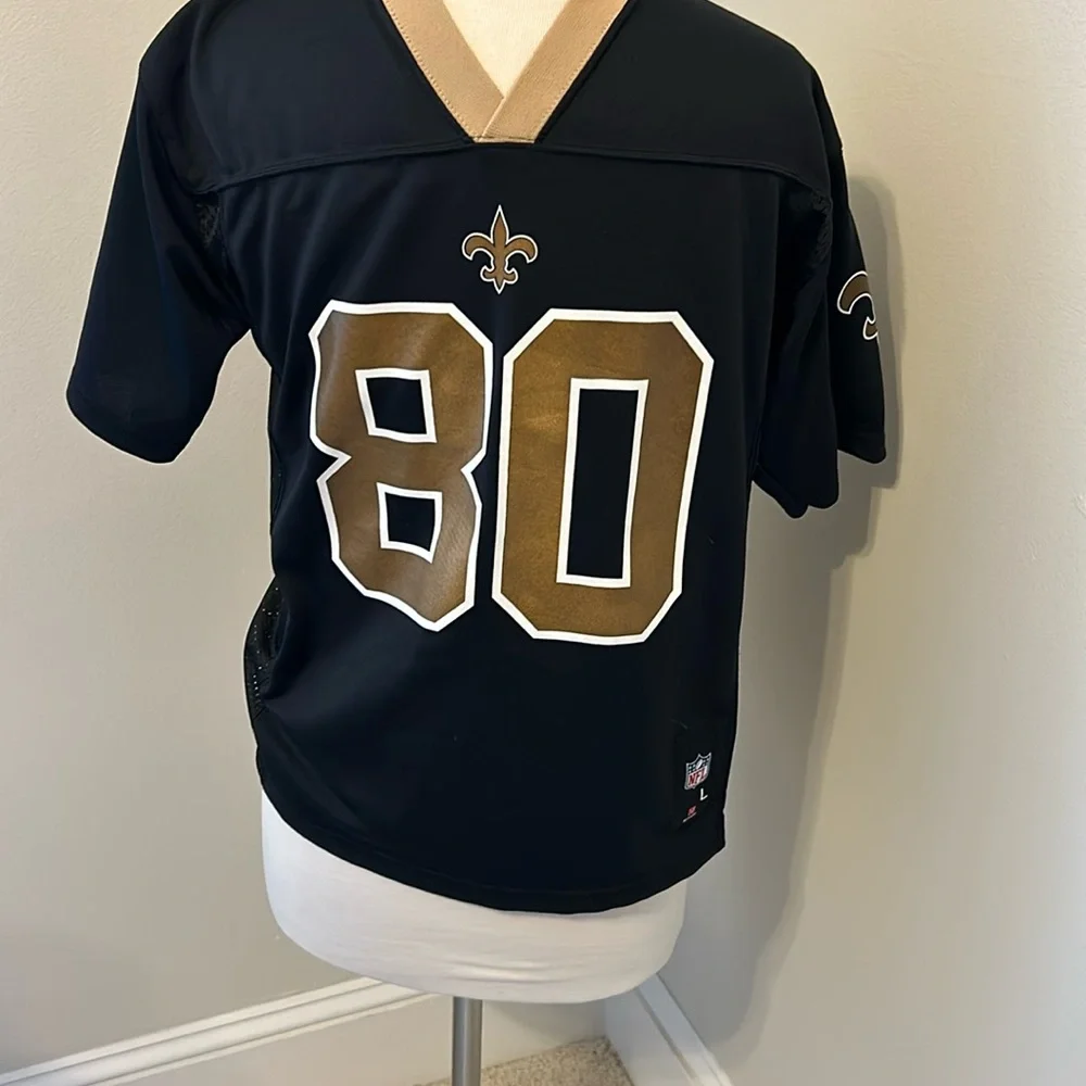 Kids  New Orleans Saints Jimmy Graham Nike Black Team Game Jersey